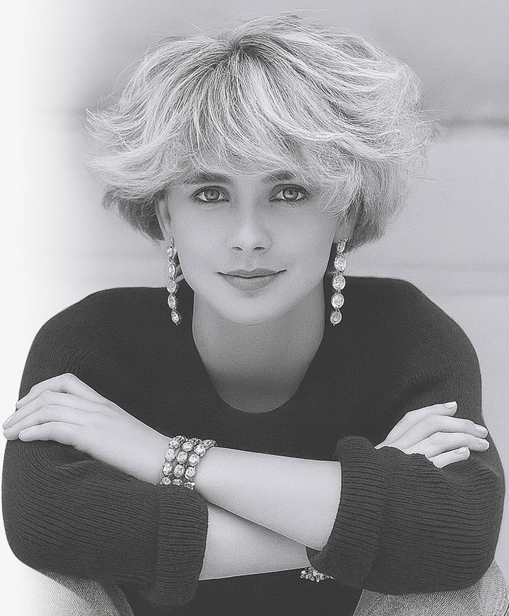 CATHERINE AHNELL, DESSANGE model 1983